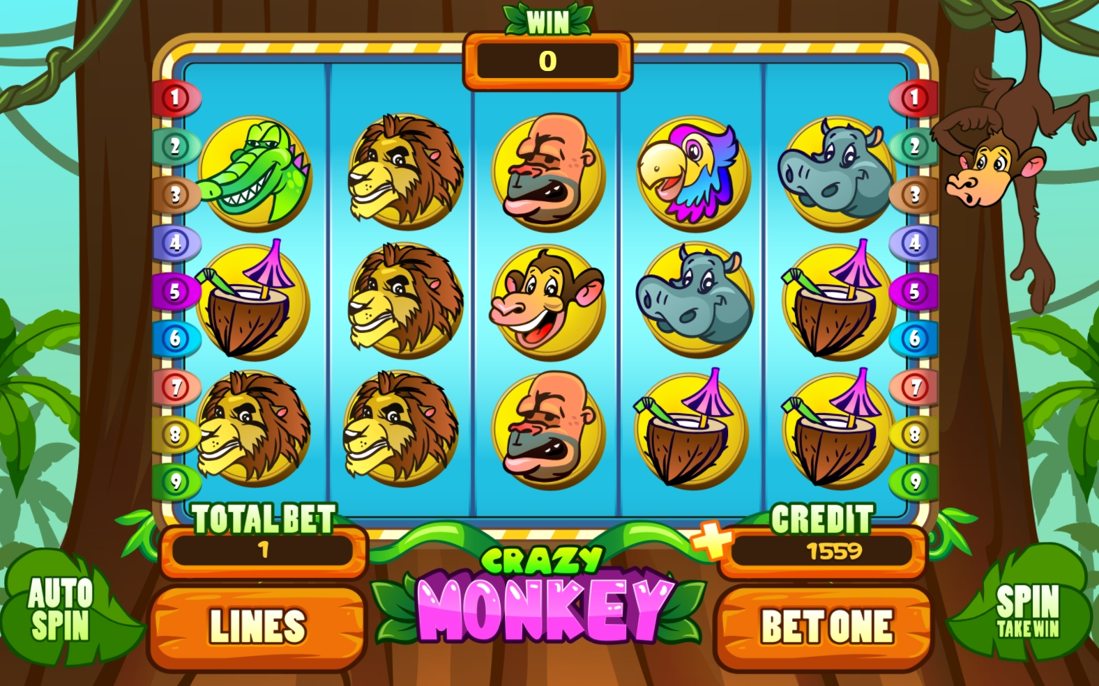 Crazy Monkey game